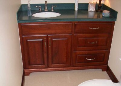 Bathroom cabinet by DRW Cabinets