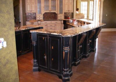 Custom designed kitchen cabinets by DRW Cabinets