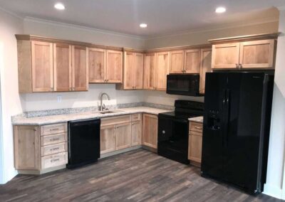 Wooden kitchen cabinets by DRW Cabinets