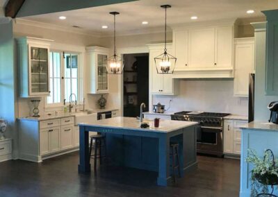 Custom kitchen cabinets for residential home by DRW Cabinets