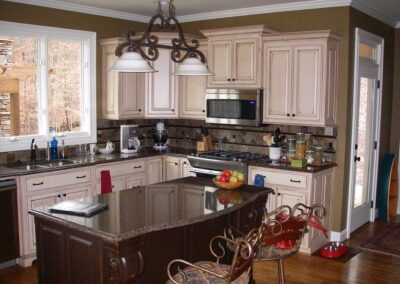 Custom kitchen cabinetry by DRW Cabinets